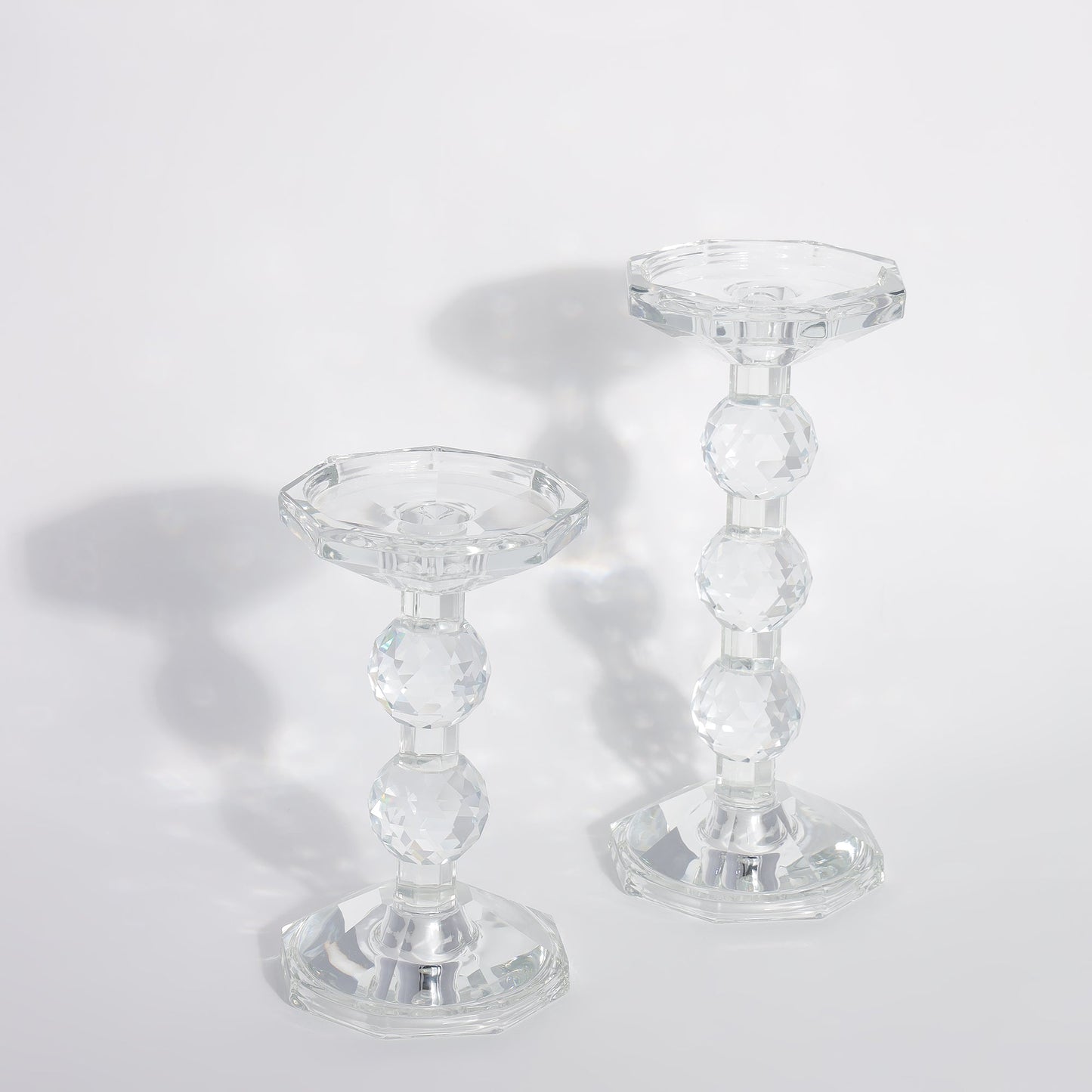 Aura Candle Holders - (Set of 2)
