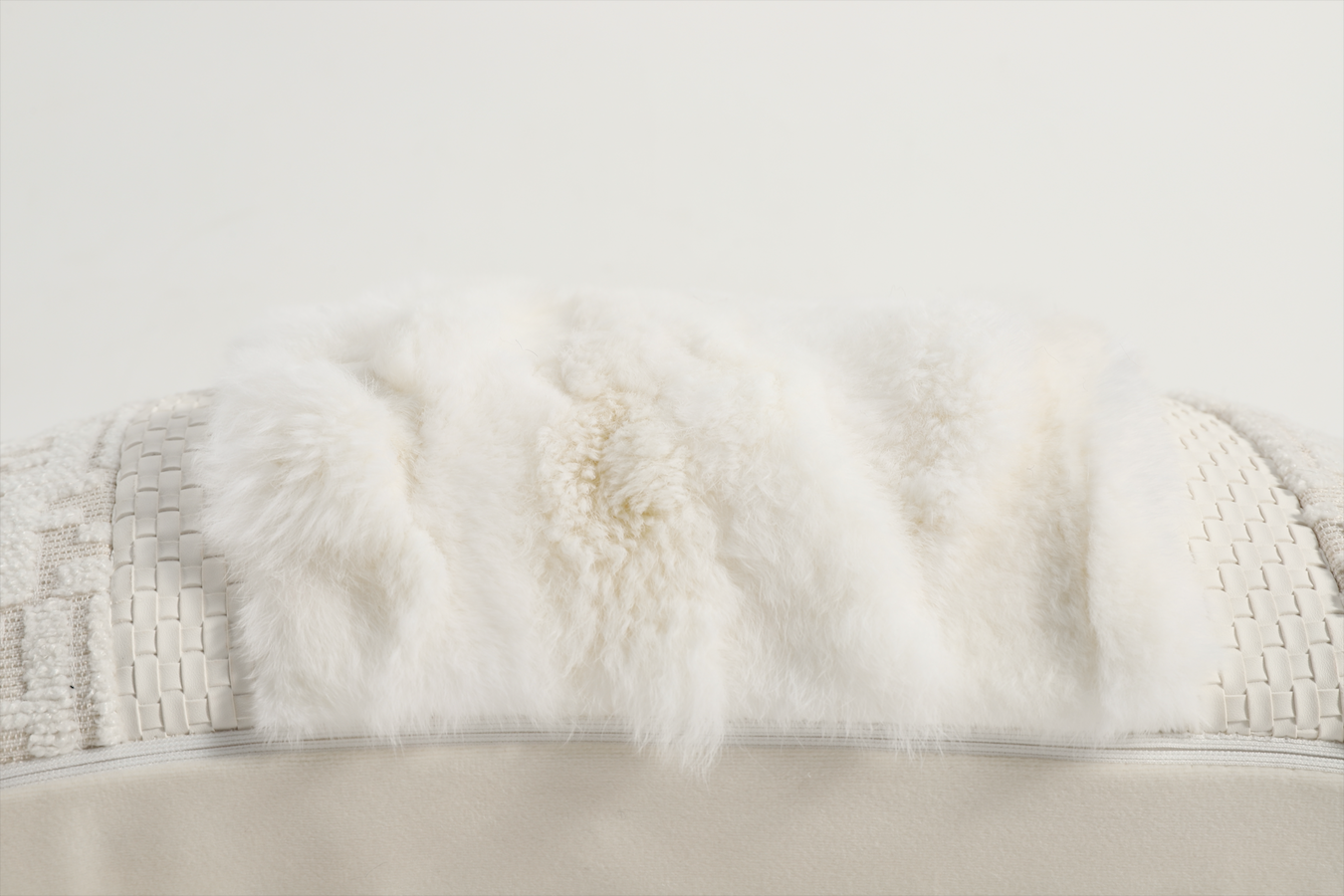 Arctic Fur Rectangle Cushion Cover