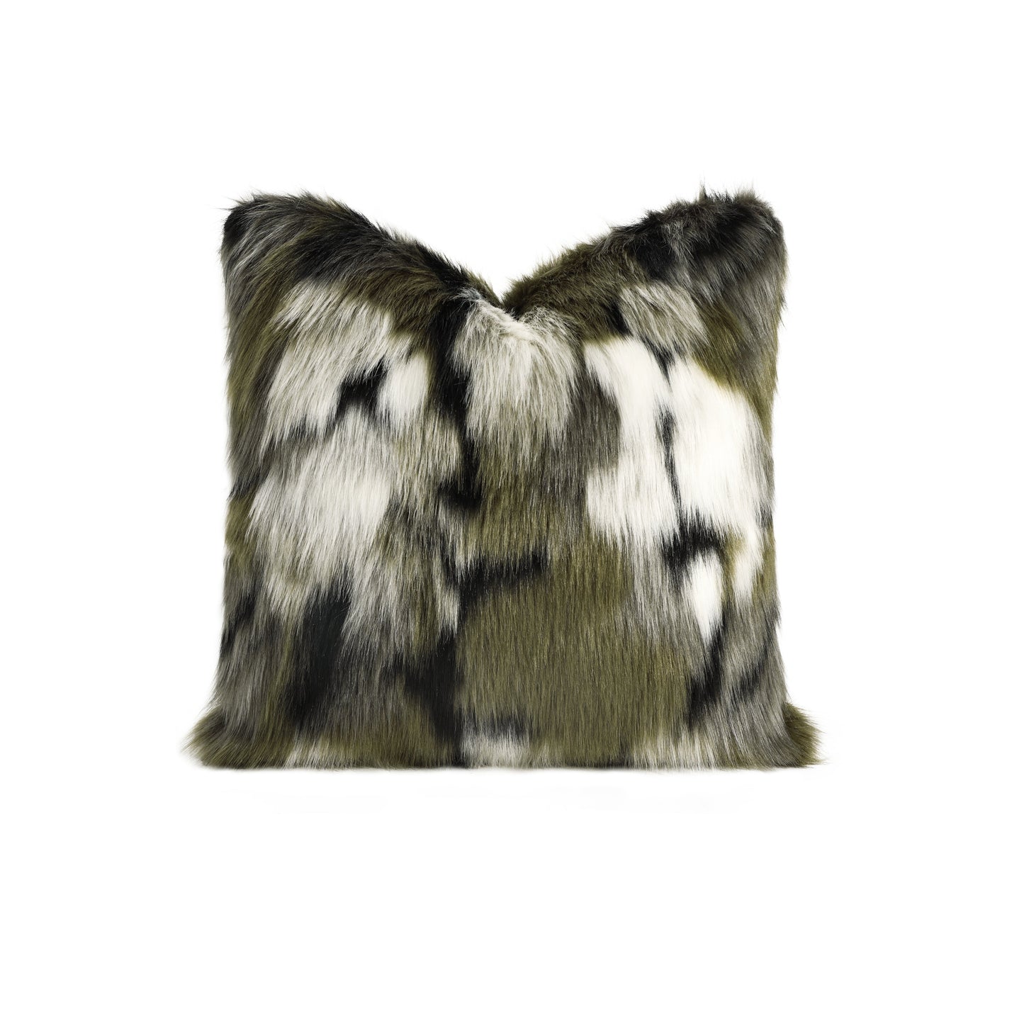 Forest Faux Fur Cushion