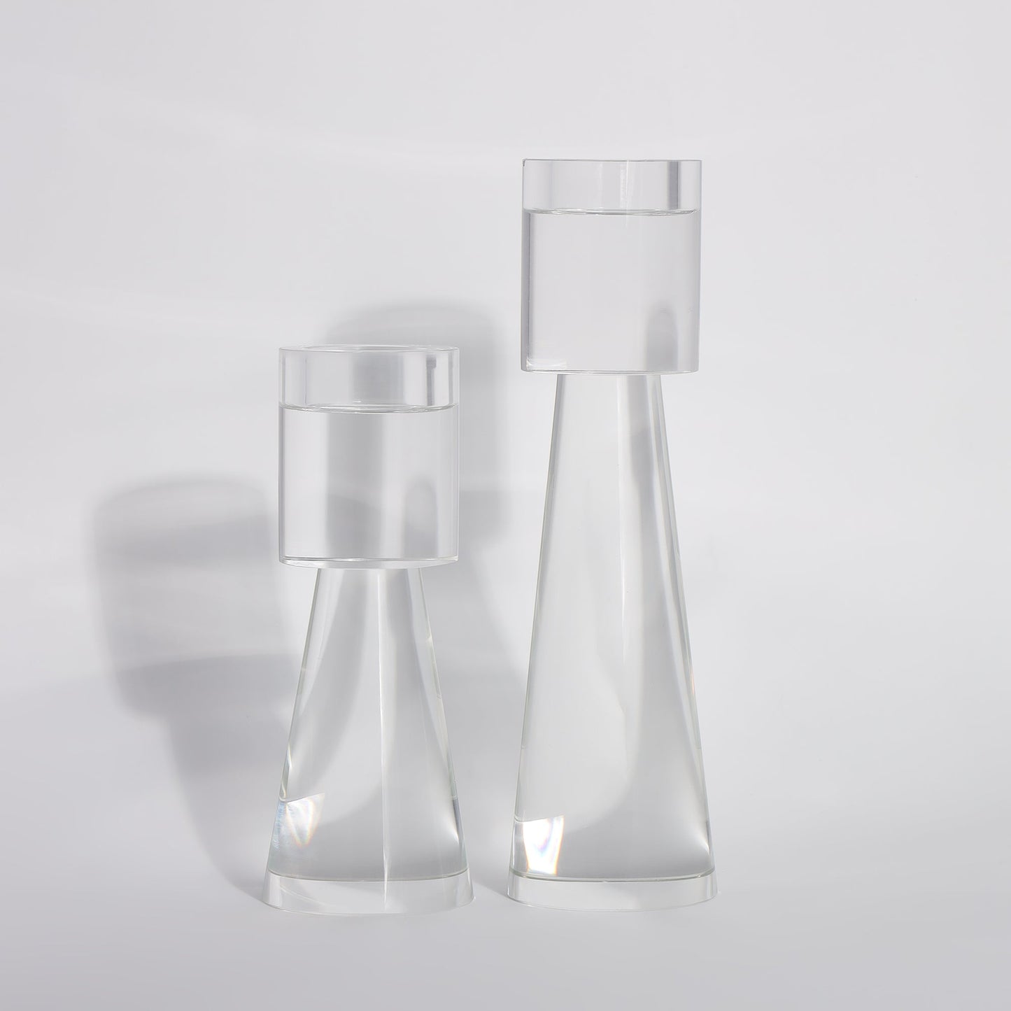 Pristine Candle Holders - (Set of 2)