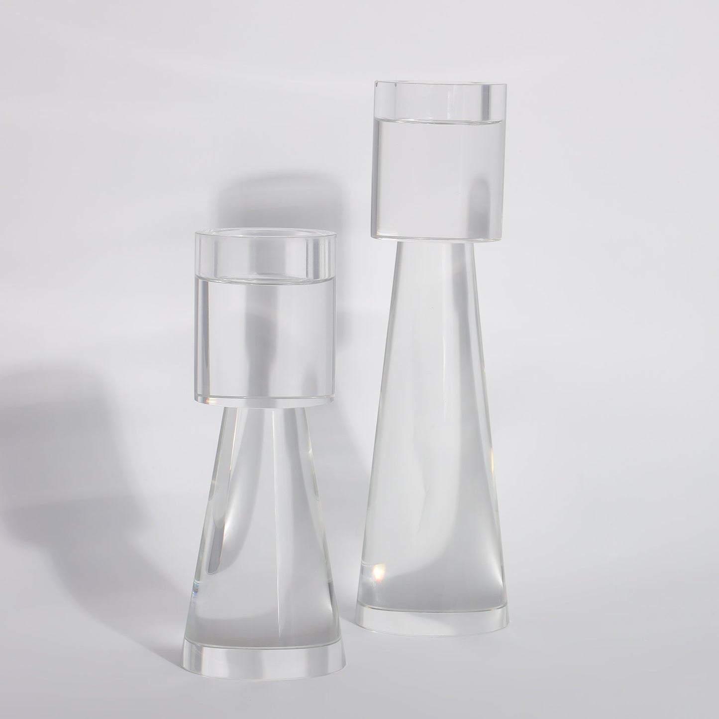 Pristine Candle Holders - (Set of 2)