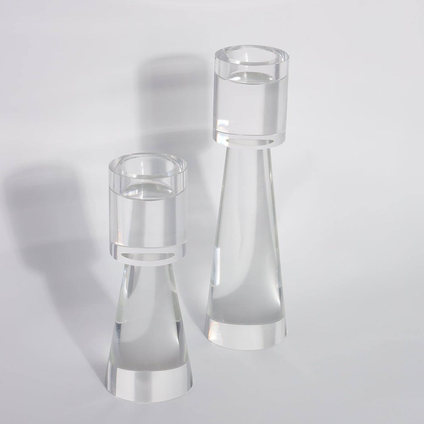 Pristine Candle Holders - (Set of 2)