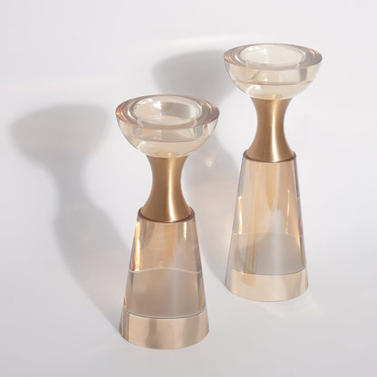 Dewdrop Candle Holders (Set of 2)