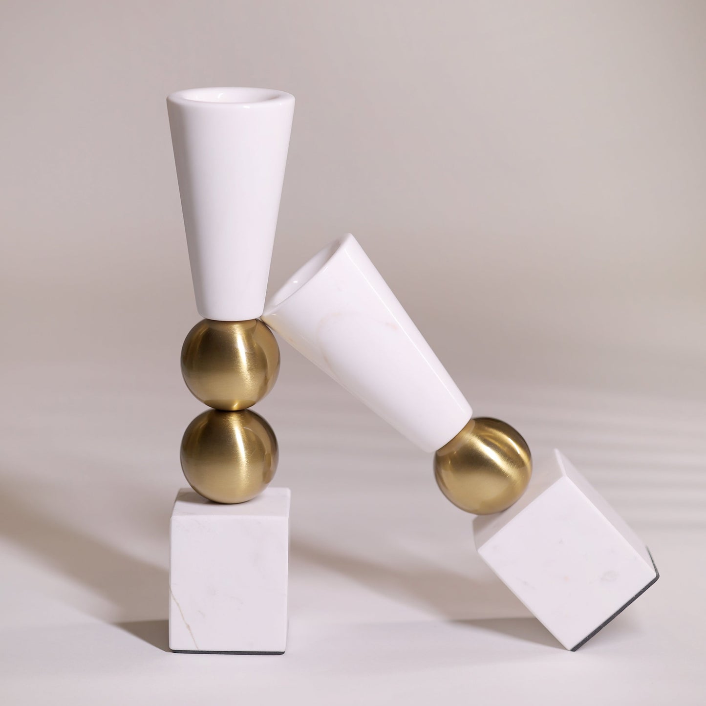 Marmor Candle Holder (Set of 2)