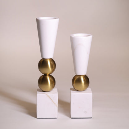 Marmor Candle Holder (Set of 2)