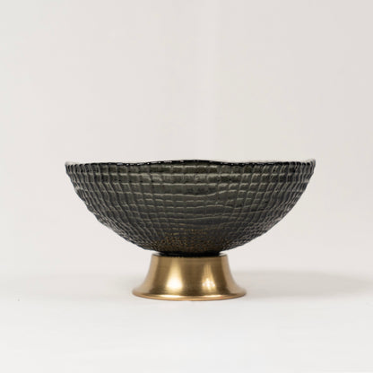 Crackle Nut Bowl