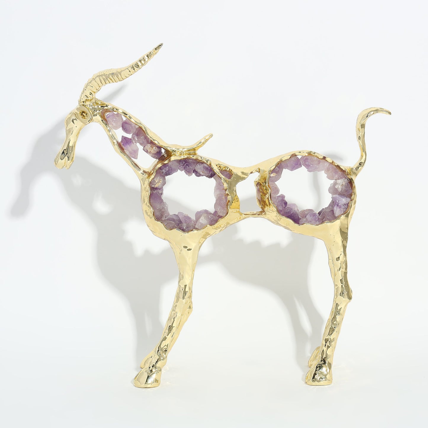 Antler Sculpture - Amethyst