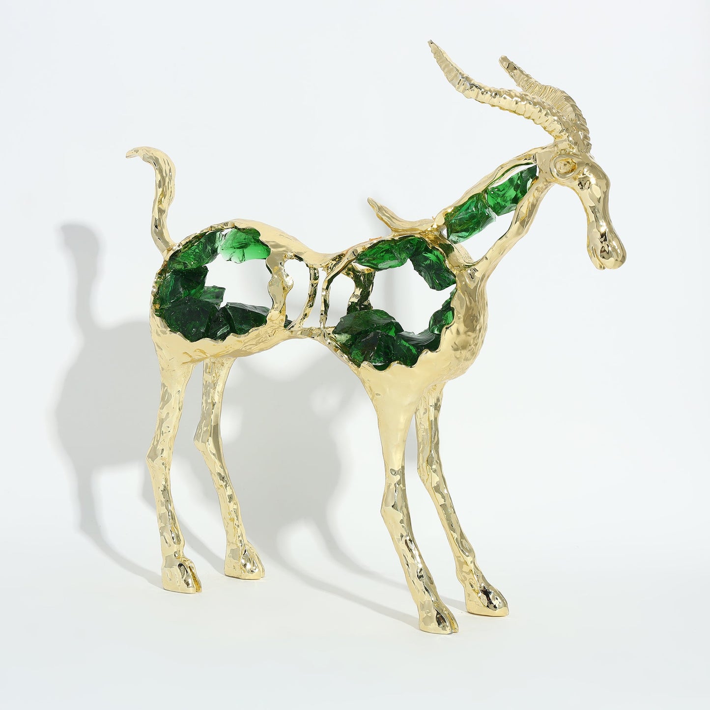 Antler Sculpture - Green Fluorite