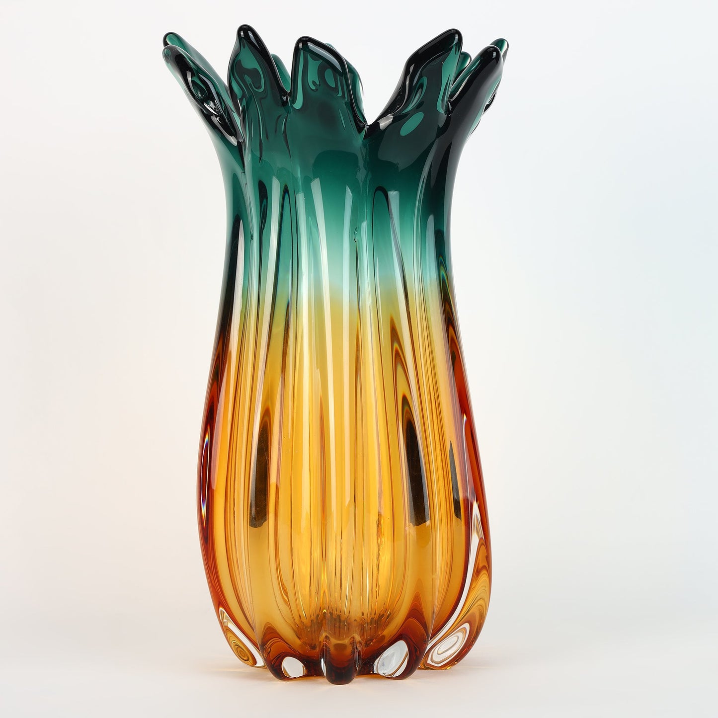 Coastal Crystal Vase