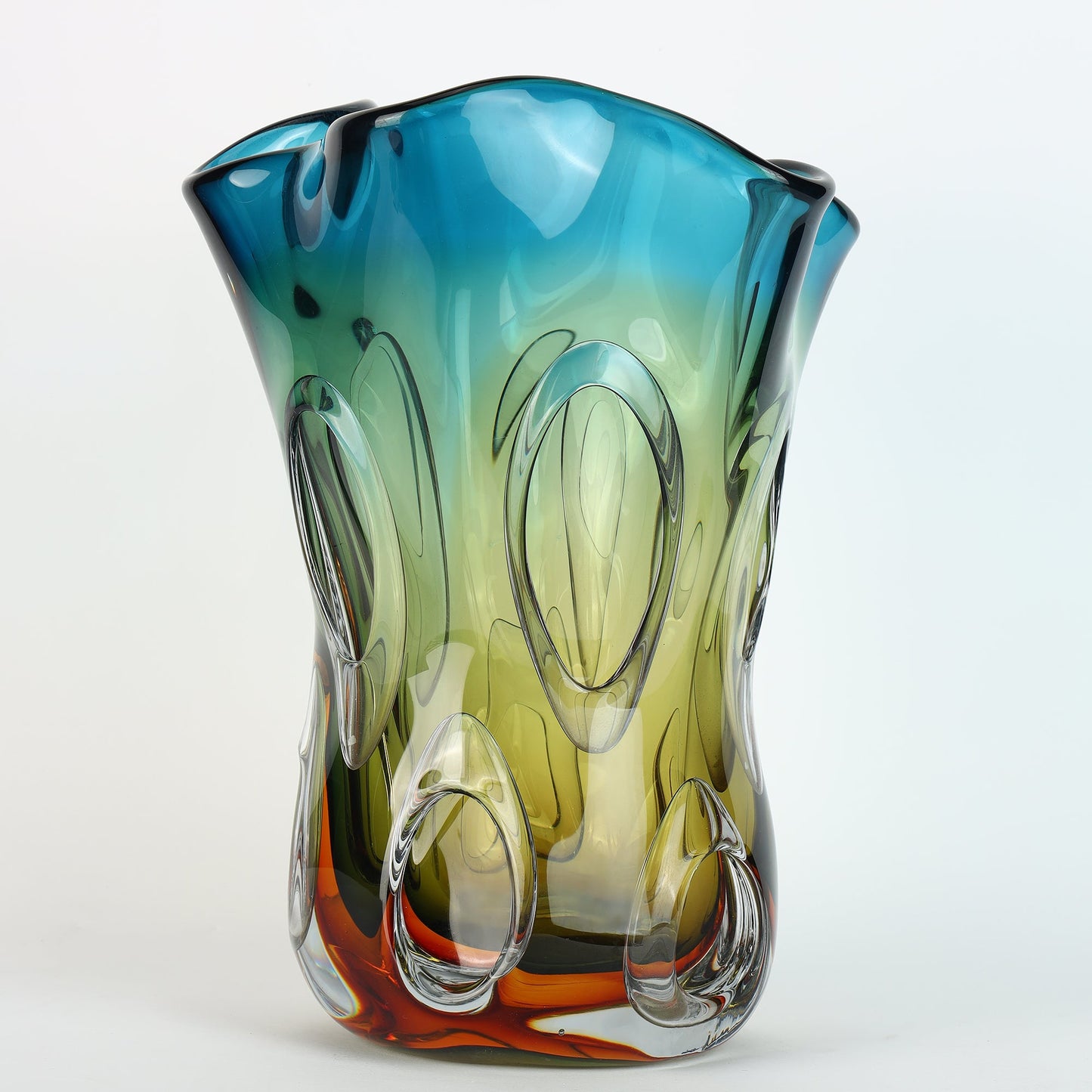 Ocean Crystal Vase