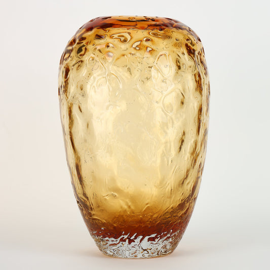 Caramel Crystal Vase