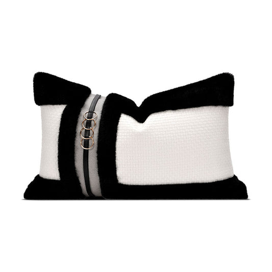 Noir Rectangle Cushion Cover