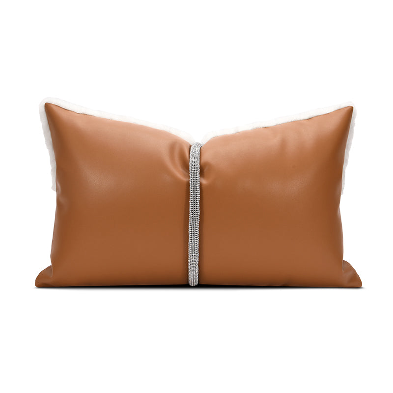 Mocha Rectangle Cushion Cover