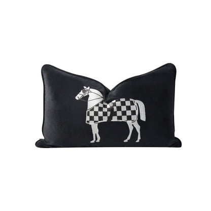 Ebony Rectangle Cushion Cover