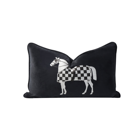 Ebony Rectangle Cushion Cover