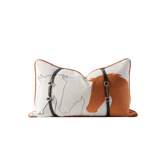 Steed Rectangle Cushion Cover