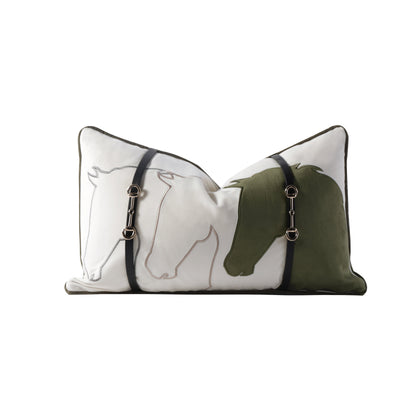 Moss Rectangular Cushion Cover