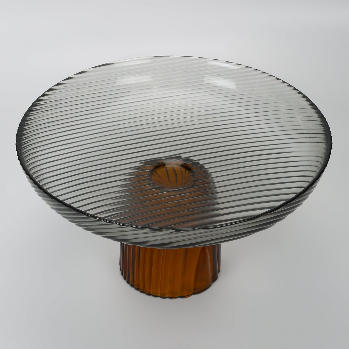 Fubo Fruit Bowl - Grey & Orange