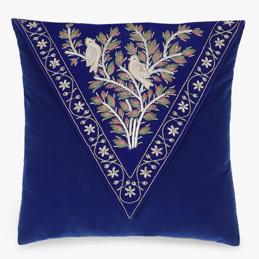 Arq Embroidered Velvet Cushion Cover