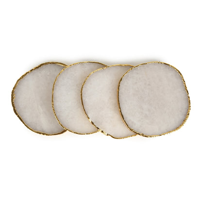 Smokey Quartz Coasters (Set of 4)