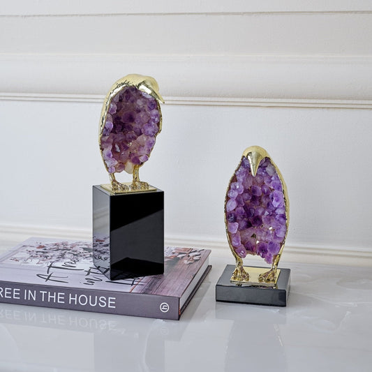 Arctic Dream Sculpture - Amethyst