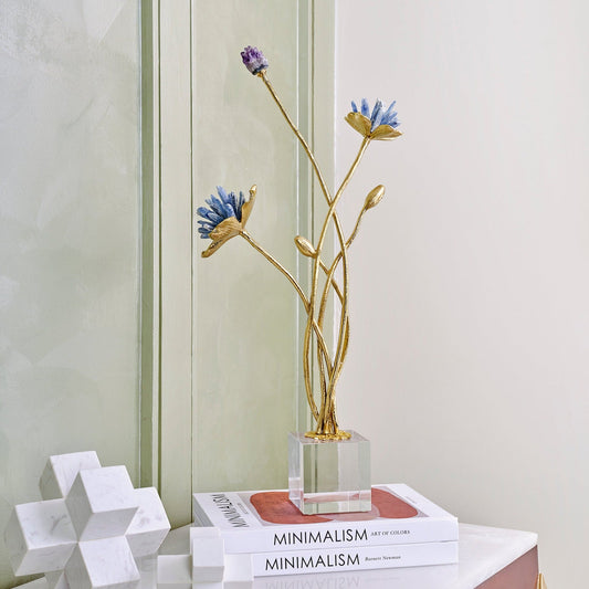 Floweret Crystal Sculpture