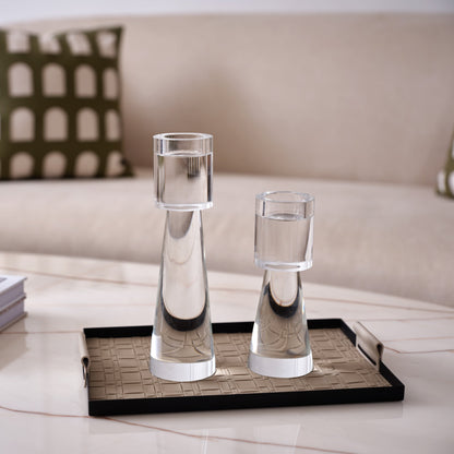 Pristine Candle Holders - (Set of 2)