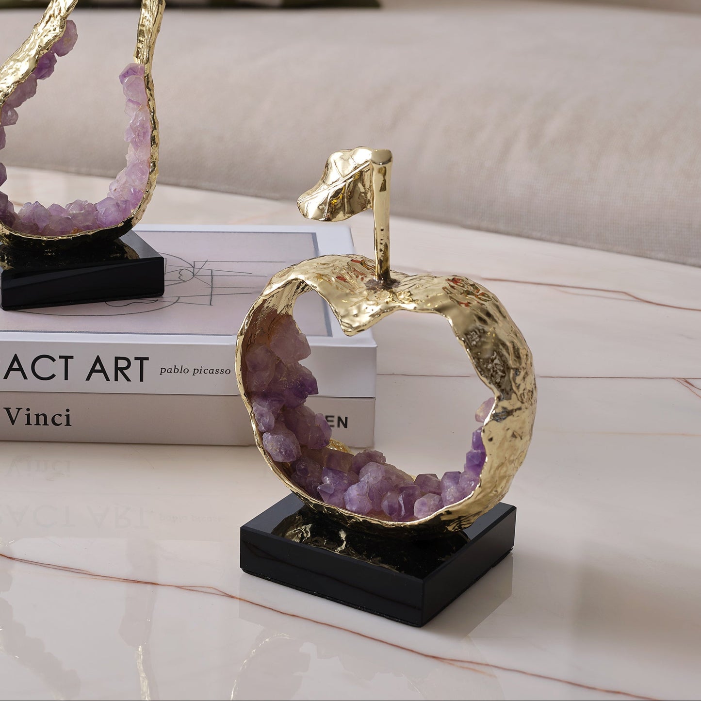 Ivy Amethyst Sculpture