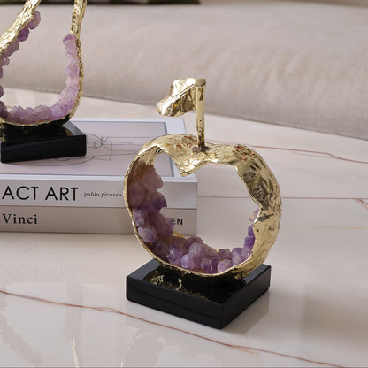 Ivy Amethyst Sculpture