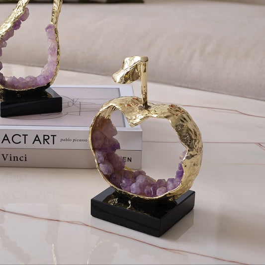 Ivy Amethyst Sculpture