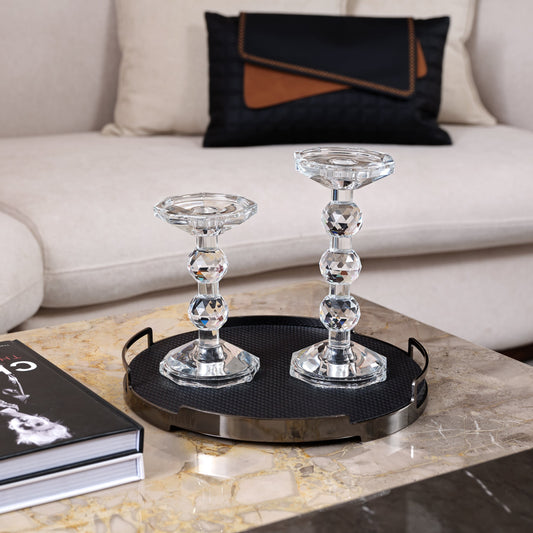 Aura Candle Holders - (Set of 2)