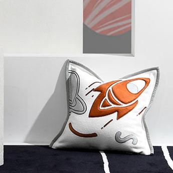 Rocket Roo Cushion Cover
