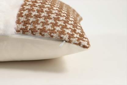 Basque Fur Rectangle Cushion