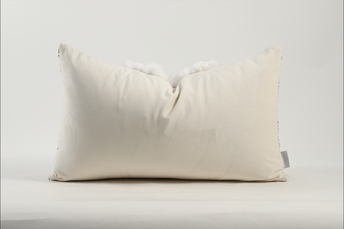 Basque Fur Rectangle Cushion