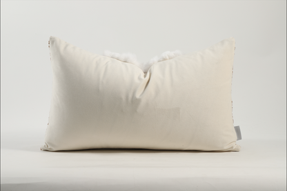 Basque Fur Rectangle Cushion