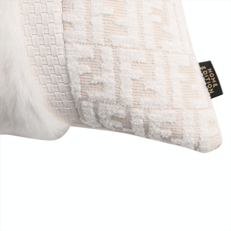 Arctic Fur Square Cushion Cover