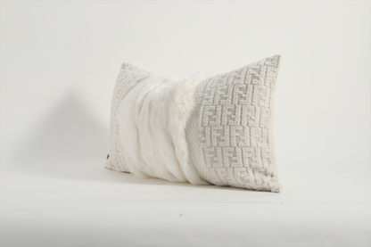Arctic Fur Rectangle Cushion Cover