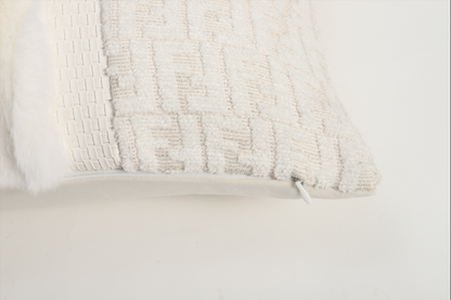 Arctic Fur Rectangle Cushion Cover