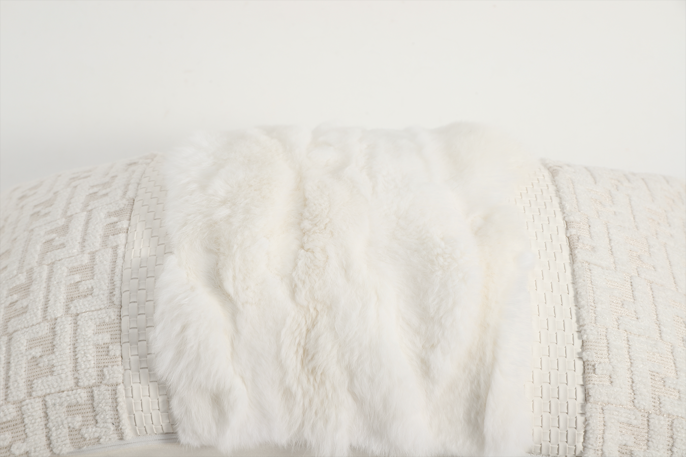 Arctic Fur Rectangle Cushion Cover