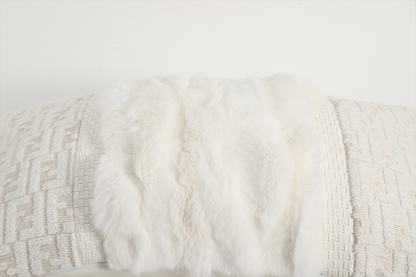Arctic Fur Rectangle Cushion Cover