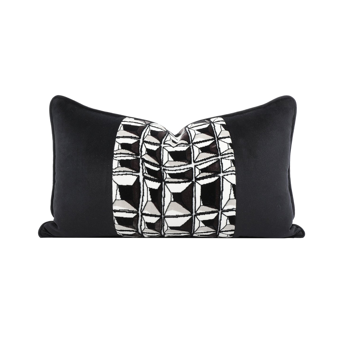 Illusion Rectangle Cushion Cover