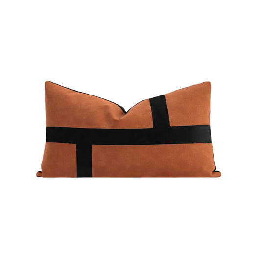 Grid Rectangle Cushion Cover