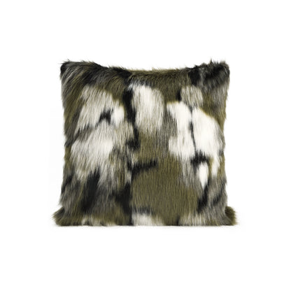 Forest Faux Fur Cushion