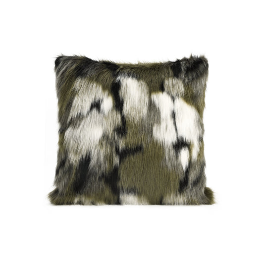 Forest Faux Fur Cushion