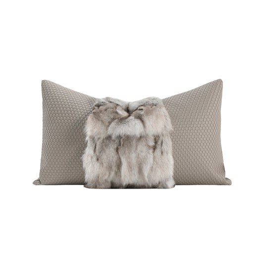 Arden Rectangle Fur Cushion Cover